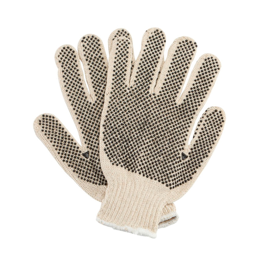 GUANTE DE ALGODÓN CON
PUNTOS DE PVC