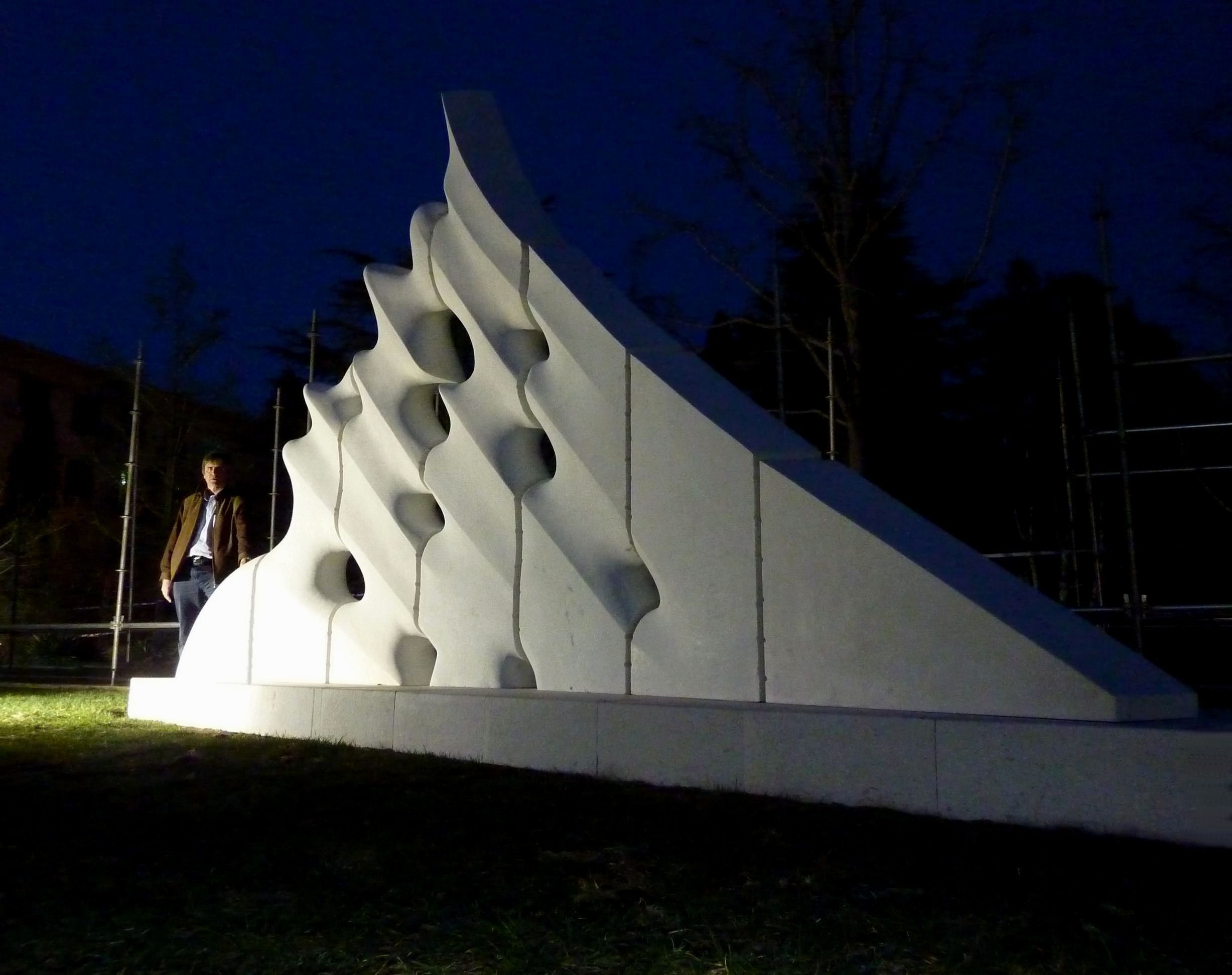 Voyager, marble, Tsinghua University, Beijing, China