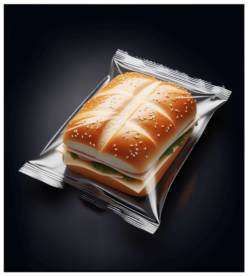 Flow-Wrap, Flow-Pack, Polypropylene, HFFS, Sandwich Wrap, SandwichWrap, Food Packaging, FoodPackaging