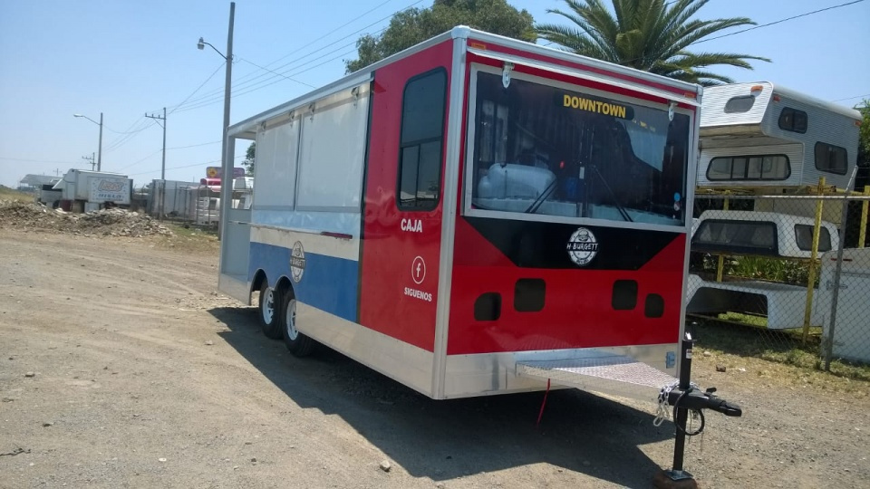 REMOLQUE LONCHERO DOBLE EJE