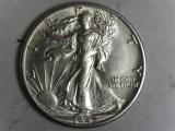 Click on Walking Liberty Half Dollar for Online Auction