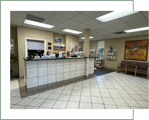 Veterinary Hospital Reception Area 2