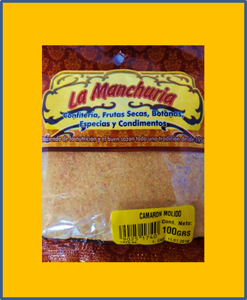 CAMARÓN MOLIDO
100 GRS