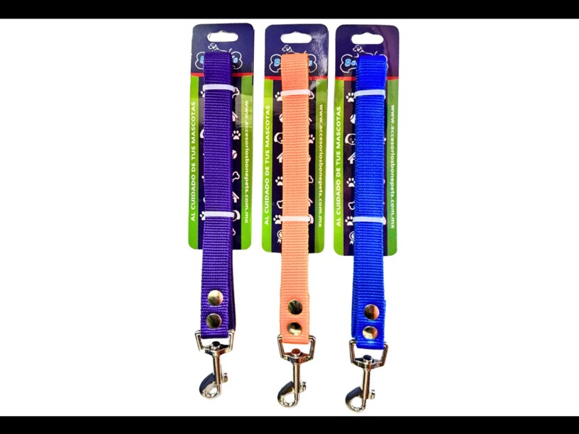 CORREA DE NYLON REFORZADO
 3/4" COLORES (120 CM)