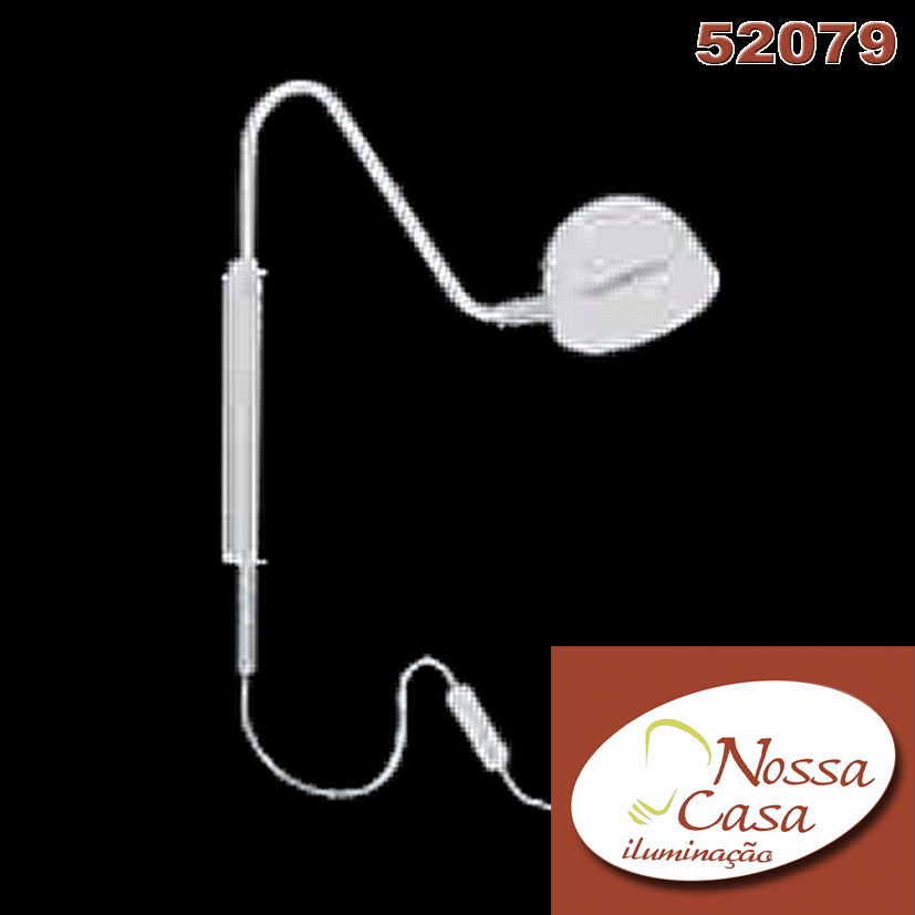 Arandela Spot Line Shell 803/1 br