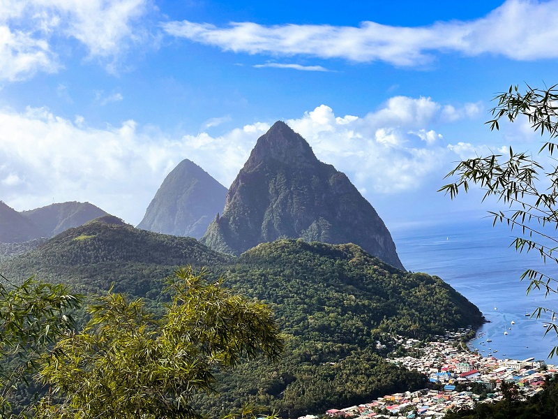 View of St.Lucia