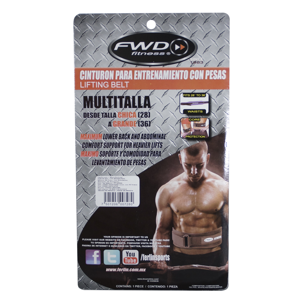 Cinturón para pesas C