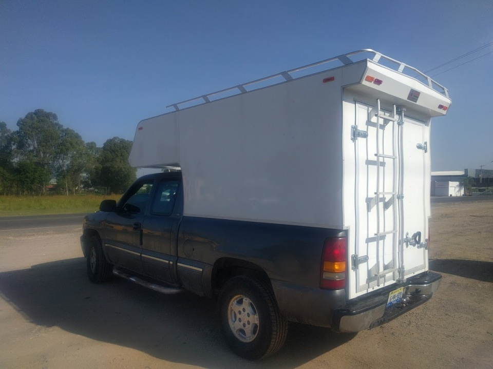 campers volado pick up de aluminio