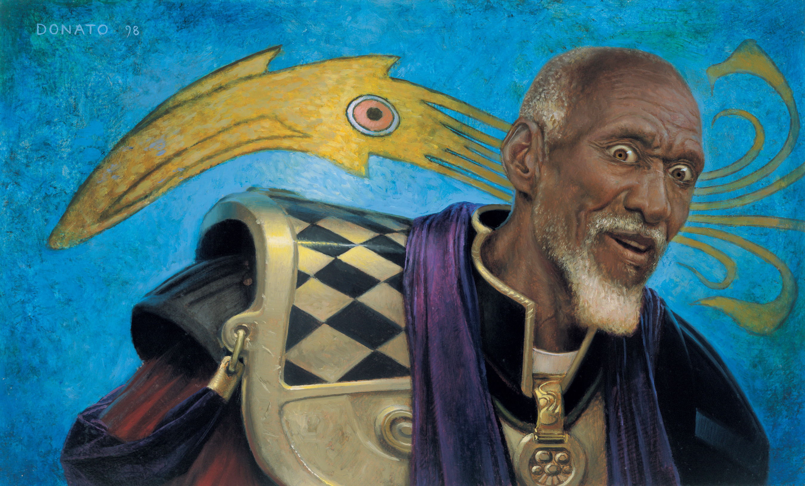 Brine Seer
Urza's Destiny
9" x 13"  Oil on Panel 1998