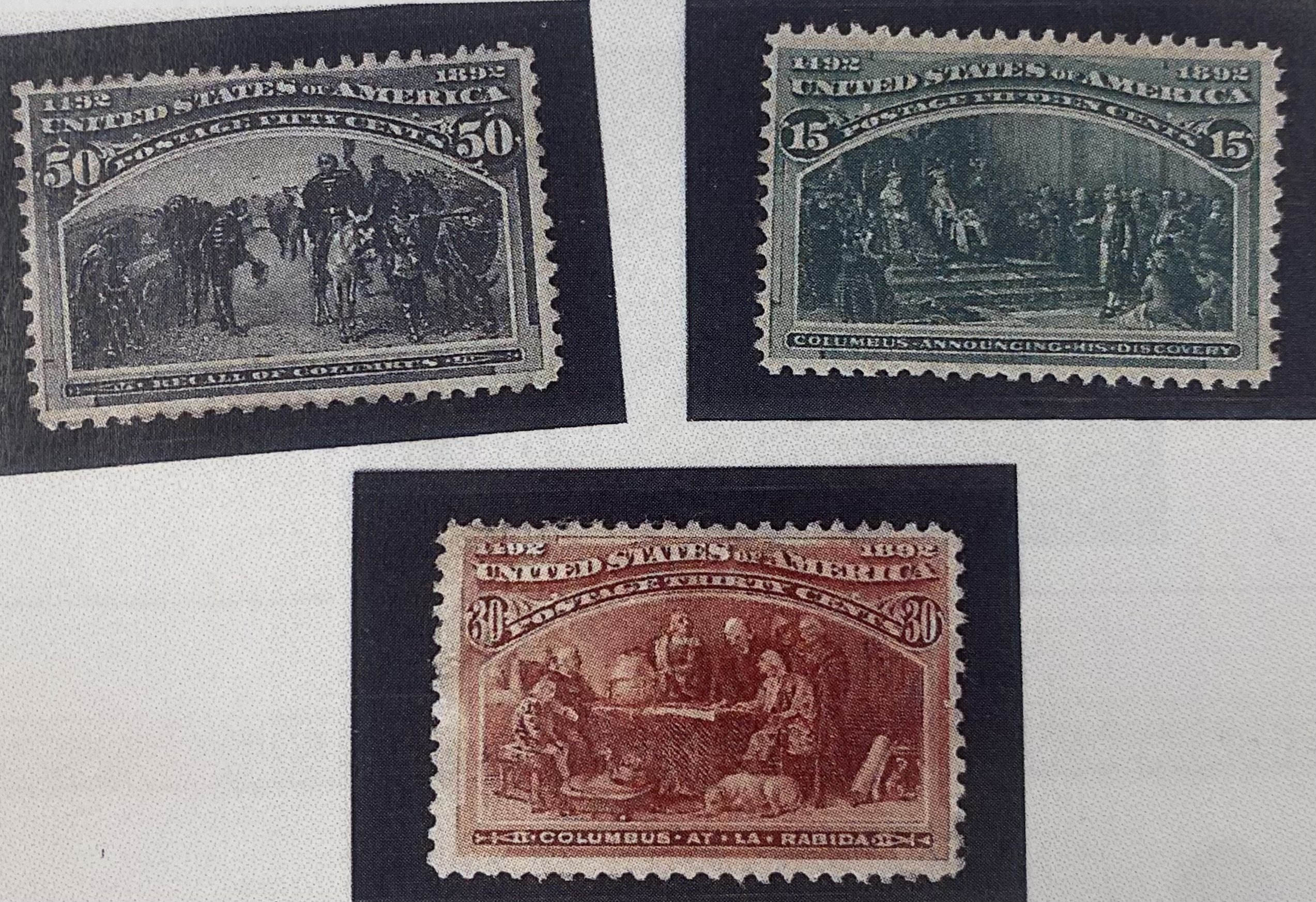 Columbian Exposition stamps