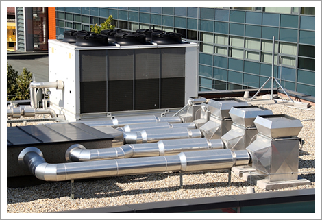 Air conditioners on the roof||||