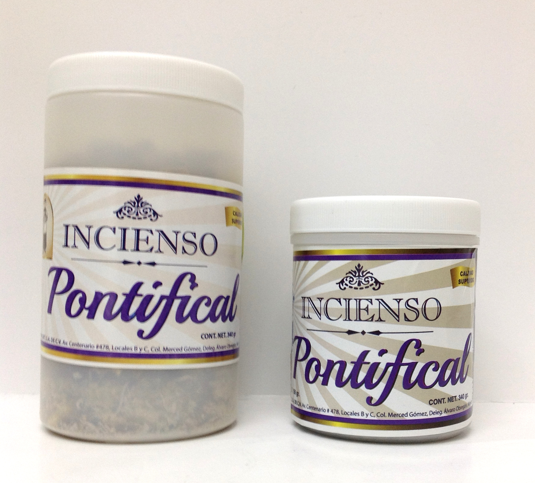 INCIENSO PONTIFICAL GRANDE Y CHICO