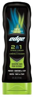 003366
EDGE 2 IN 1 SHAVE CREAM 177ML