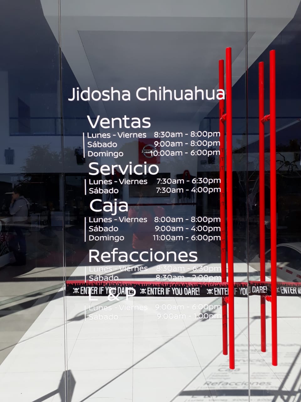 horario corte de vinil