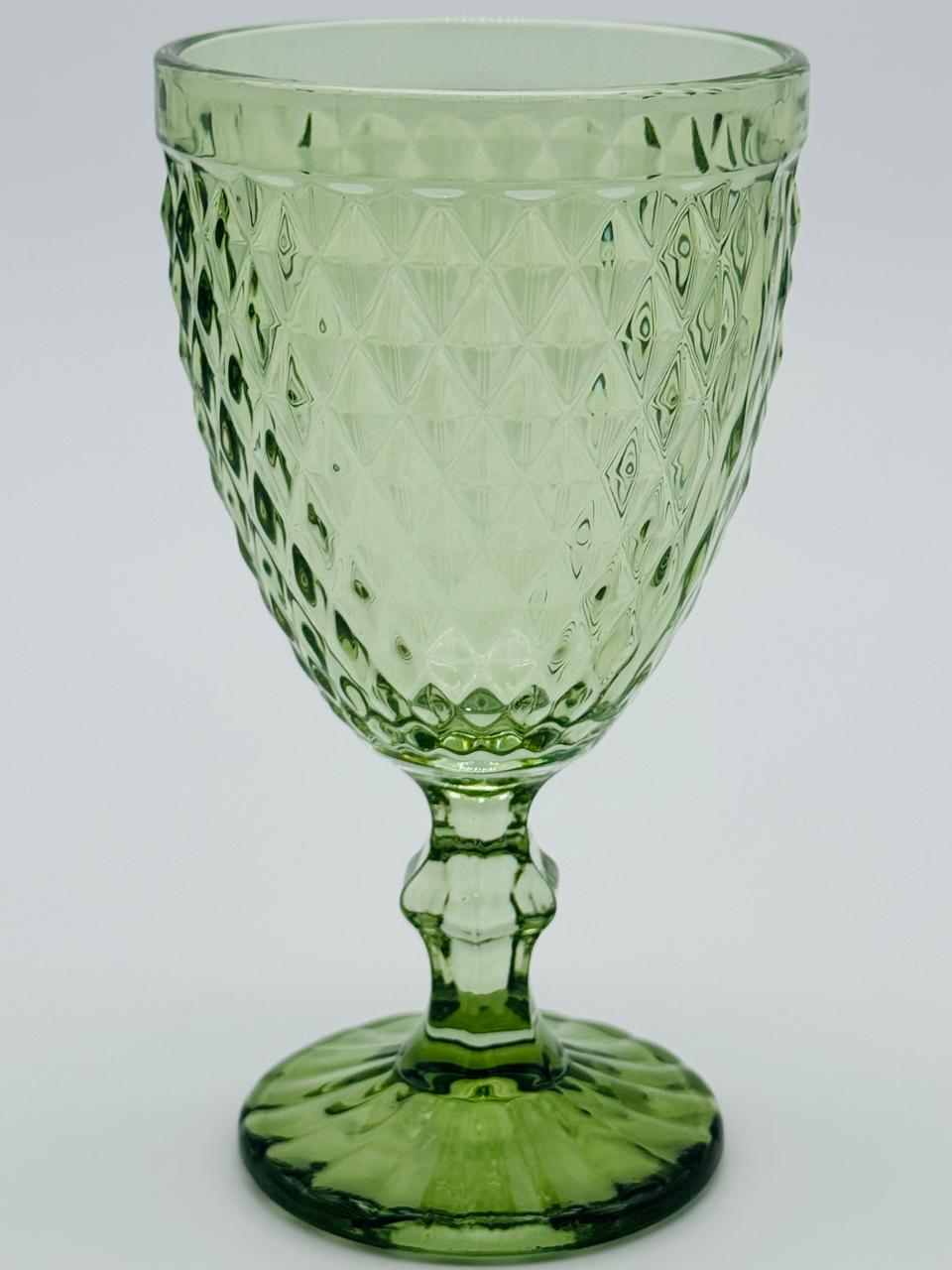 Copa Rombos Verde 300ML

