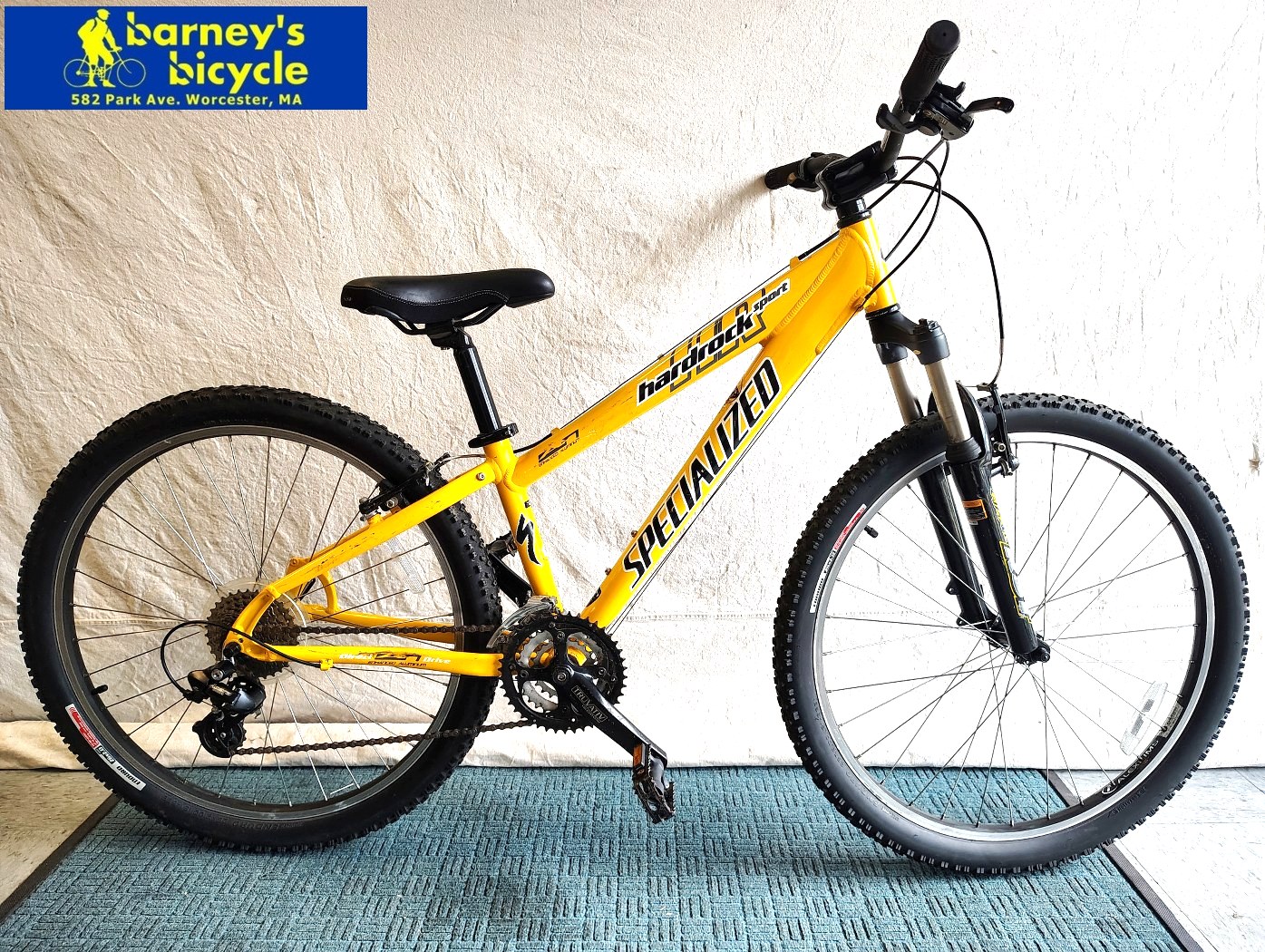 Specialized Hardrock Sport
Wheel Size: 26"/ Frame: 13" XS
Speeds: 24
Price: $379.00 (Pro Tuned)
