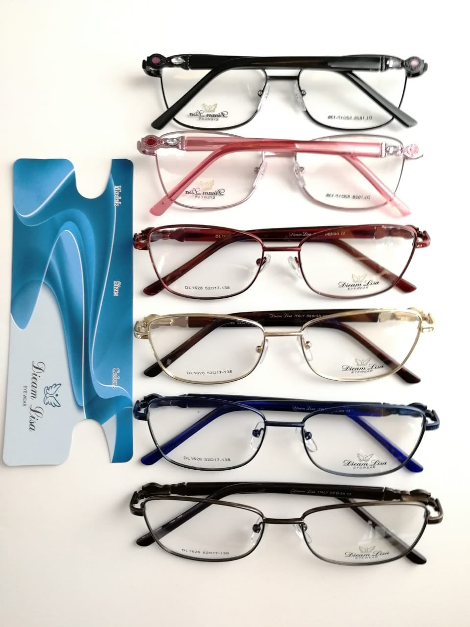 Modelo: DL1628
Colores: Vino, Azul, Cafe, Rosa, Negro y Cafe con Dorado