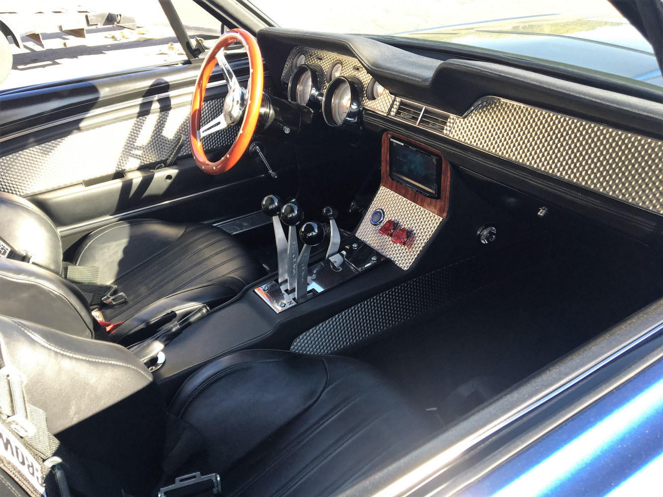 Custom Dash, center console, Lighting Rod Shifter