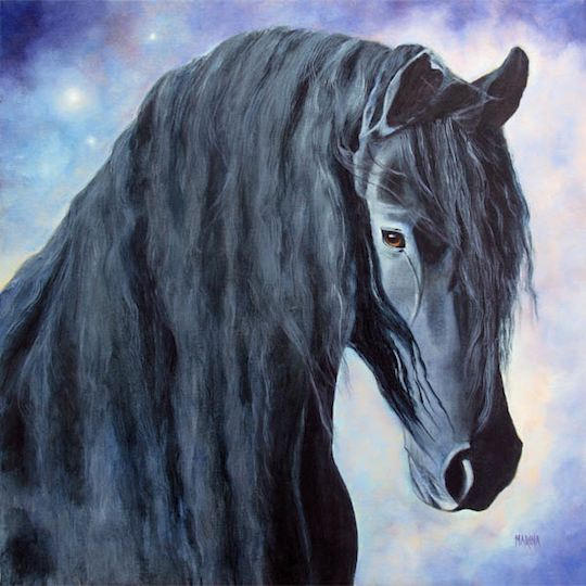 Hessel-The Gentle Giant
20" x 20" Oil on canvas