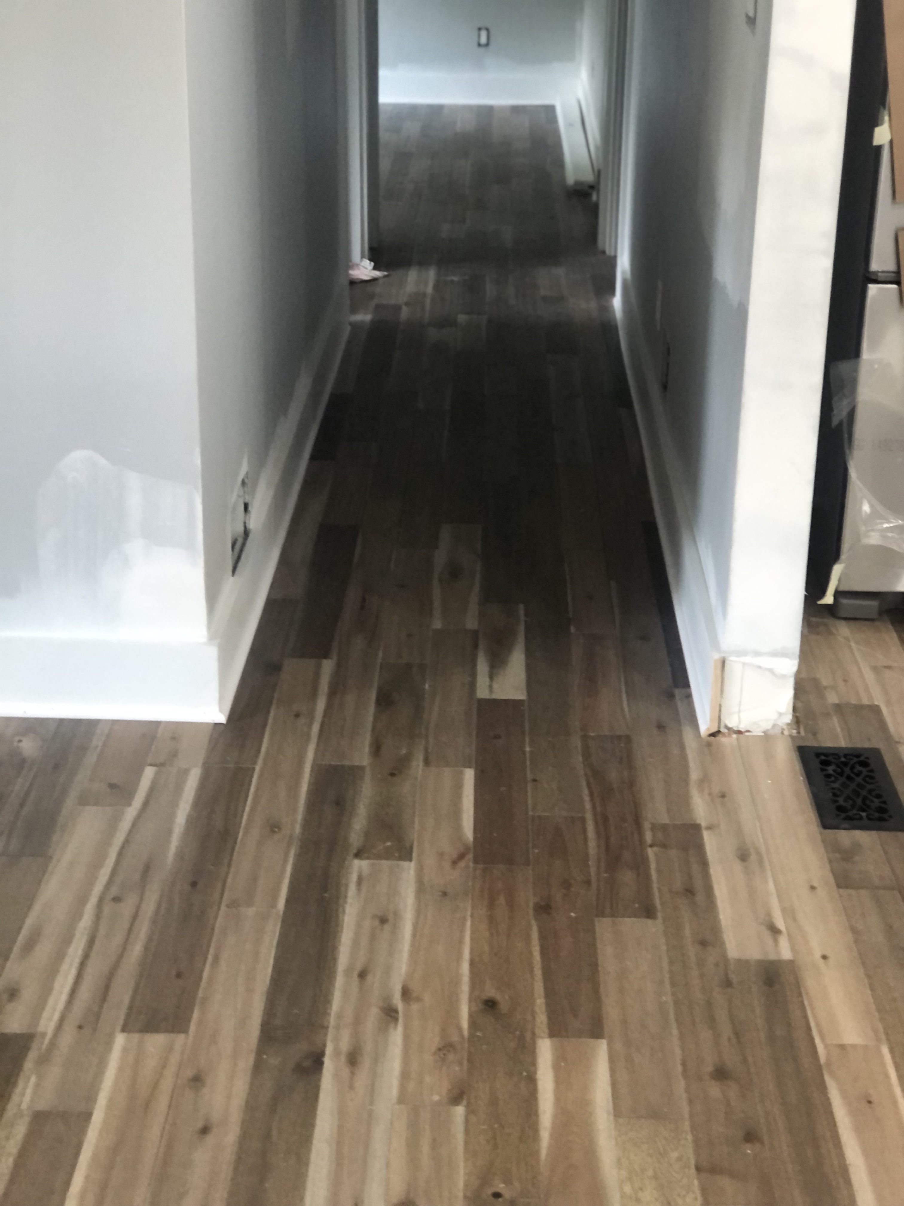Pre-finished hardwood floor 2