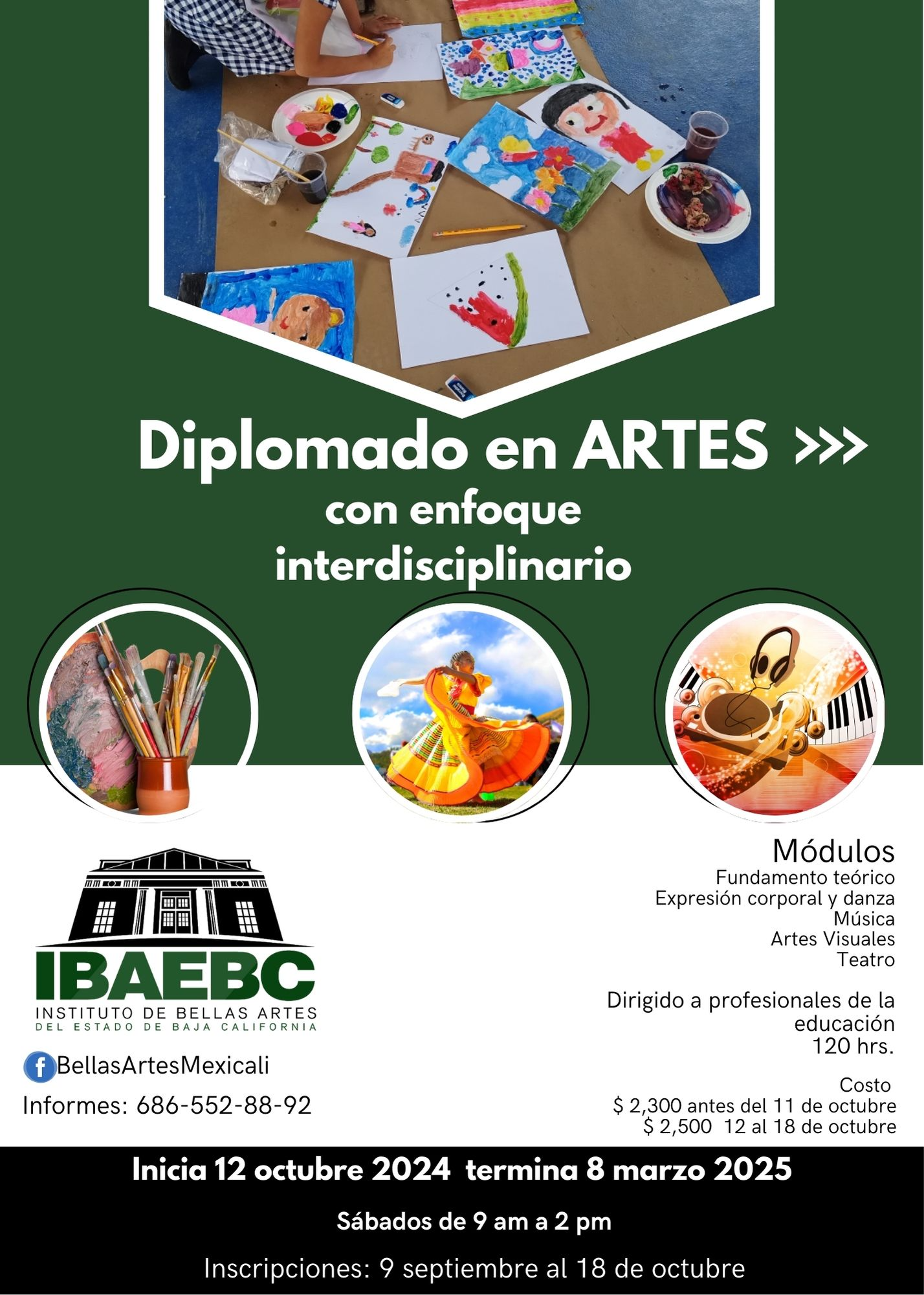 Inscríbete a nuestro Diplomado en Artes con enfoque interdisciplinario