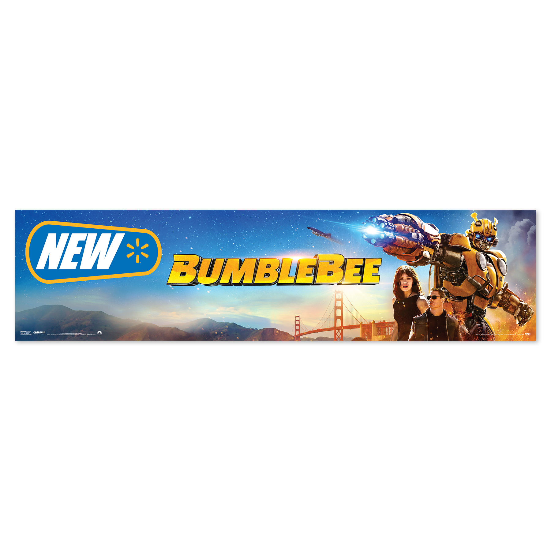 BumbleBee Walmart New Release Header