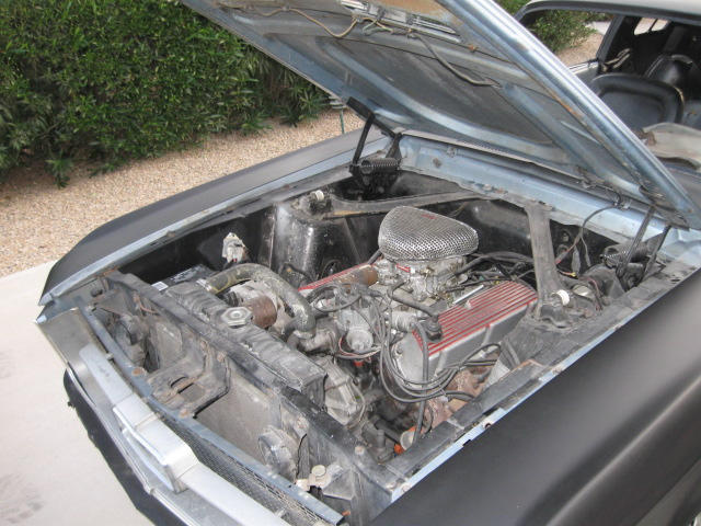 Ugly motor but can be cleaned up. 289 with automatic.