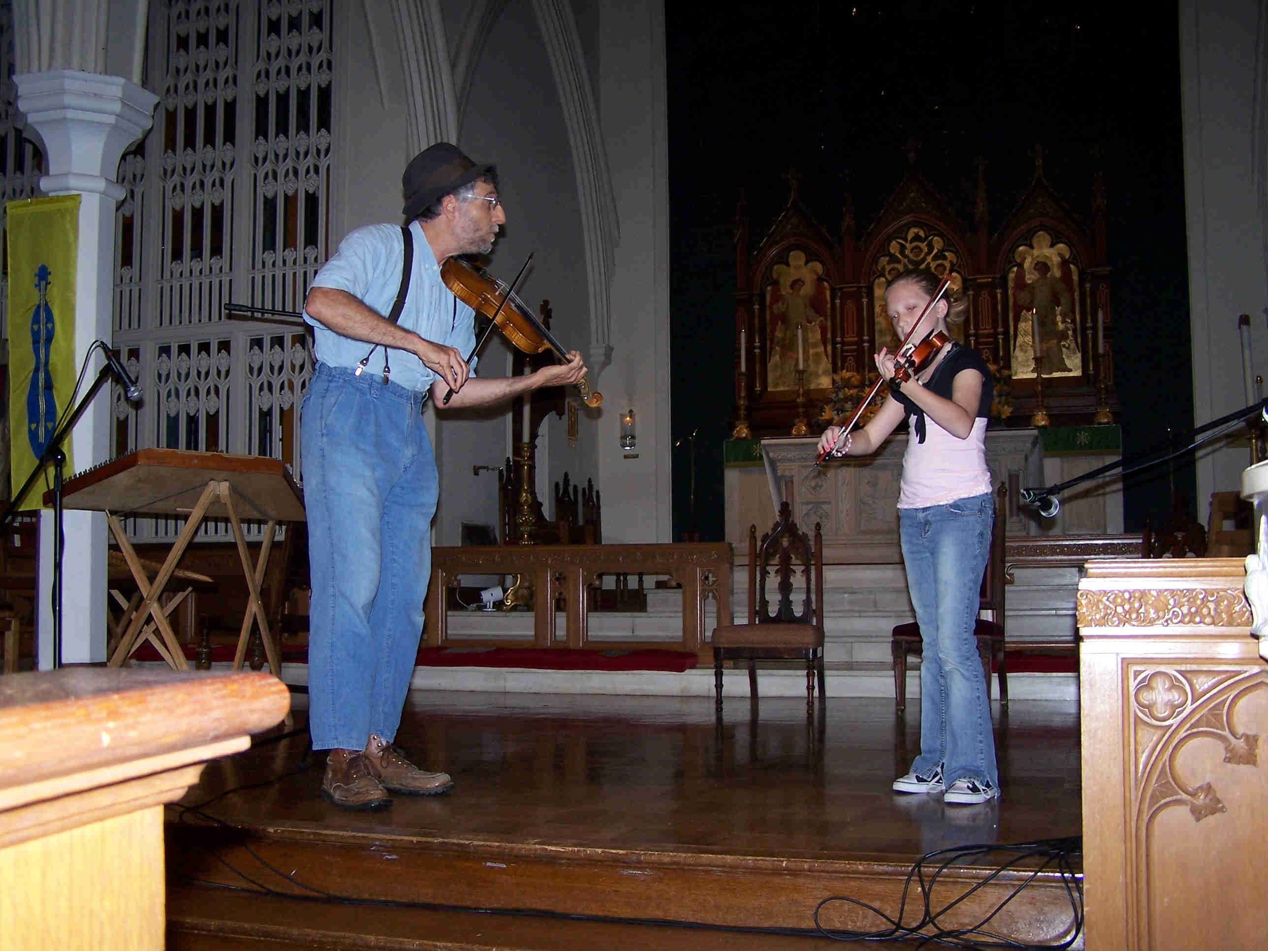 Concert opening - Richie Schuman - Anne Albert 2005