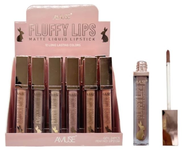 LIP2156
FLUFFY LIPS MATTE LIQUID LIPSTICK
24 PC DISPLAY
