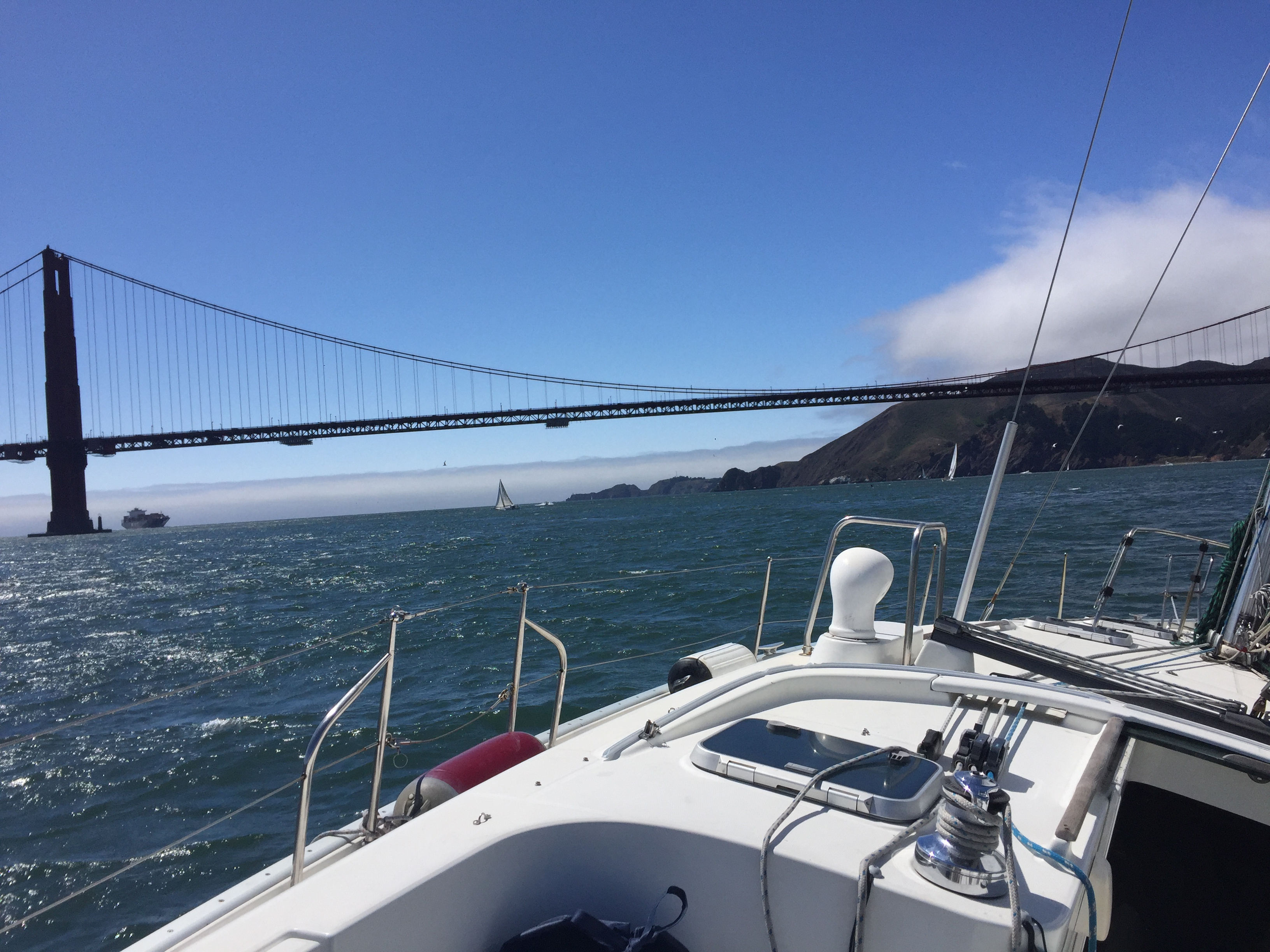 Heading to Golden Gate