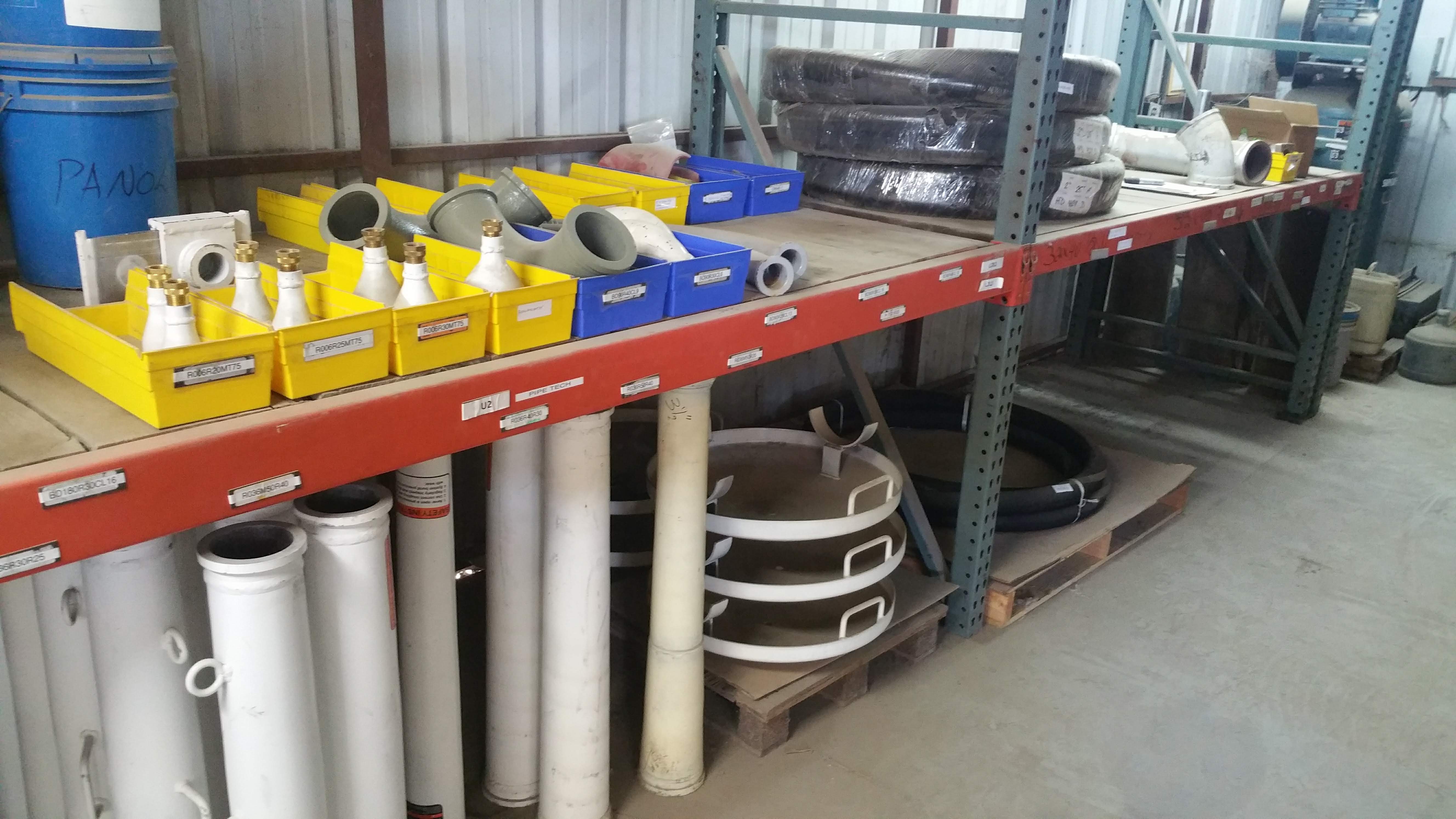 Washout Caps and Hose Trays