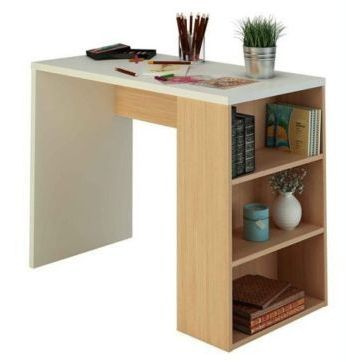 Escritorio Combinado Natura.
Elaborado en melmina a dos colores.
Librera lateral de 3 espacios.
Mide: 110x50cm.
Tiempo de fabricación: 3-4 días habiles.