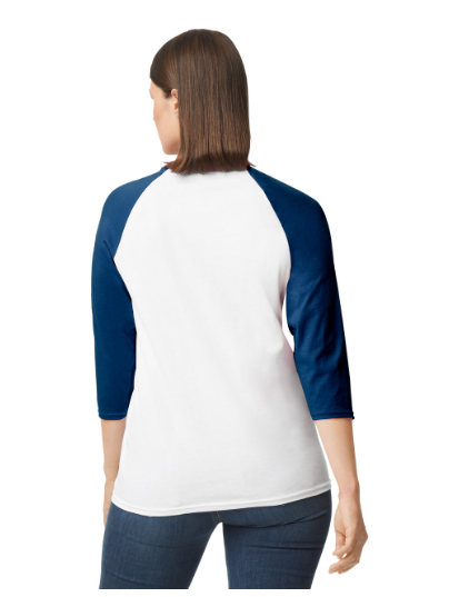 PLAYERA TIPO RAGLAN 3/4 ADULTO