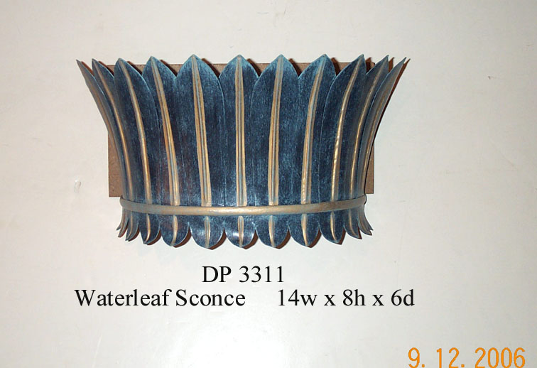 DP 3311 - Waterleaf Sconce
14" w
