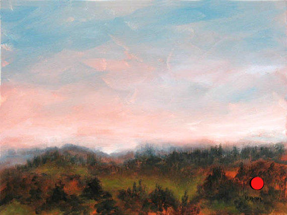 Autumn Landscape-Saratoga National Park
11x14
Oil on canvas