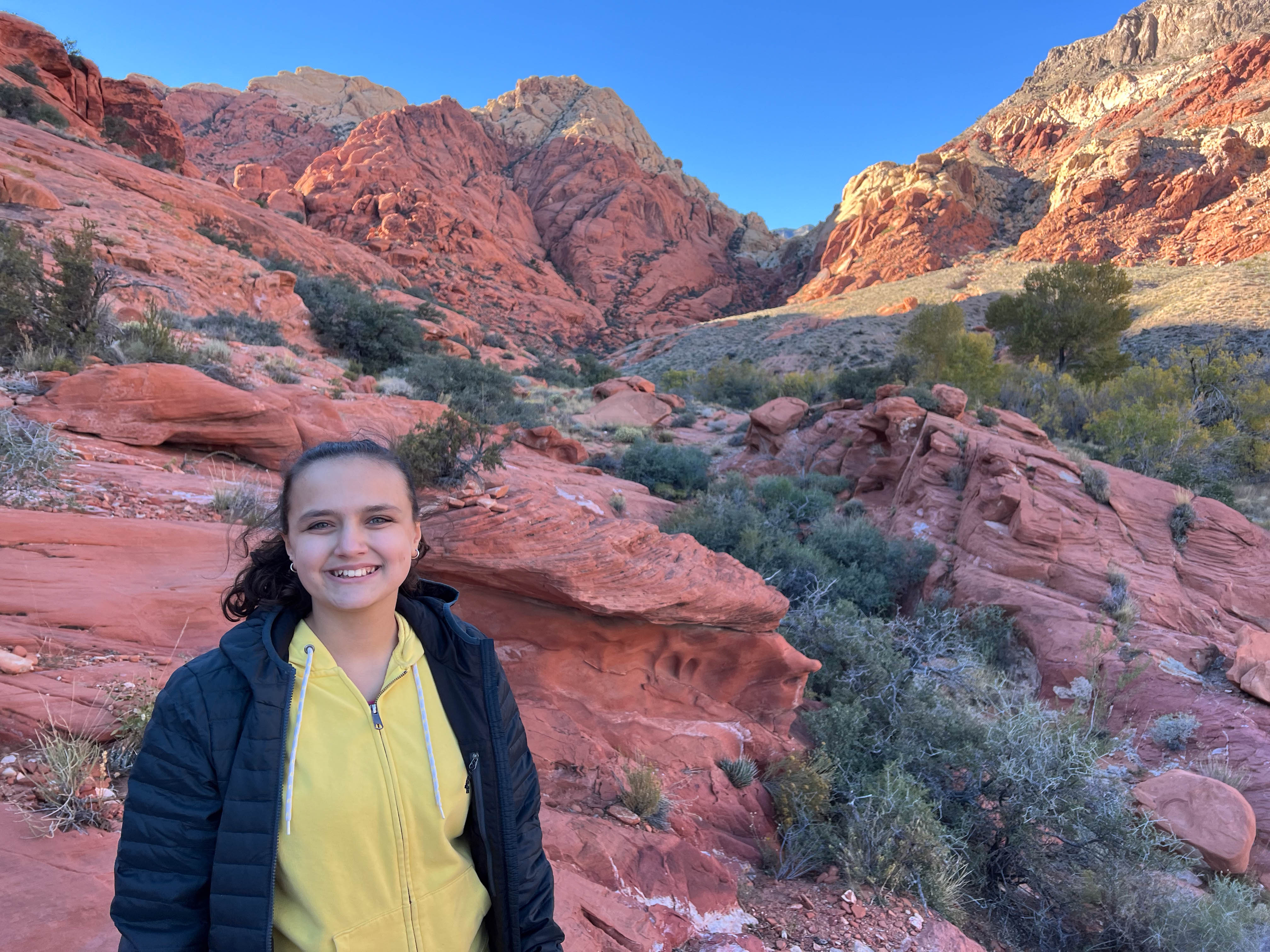 A last minute hike at Red Rocks before heading to Reno