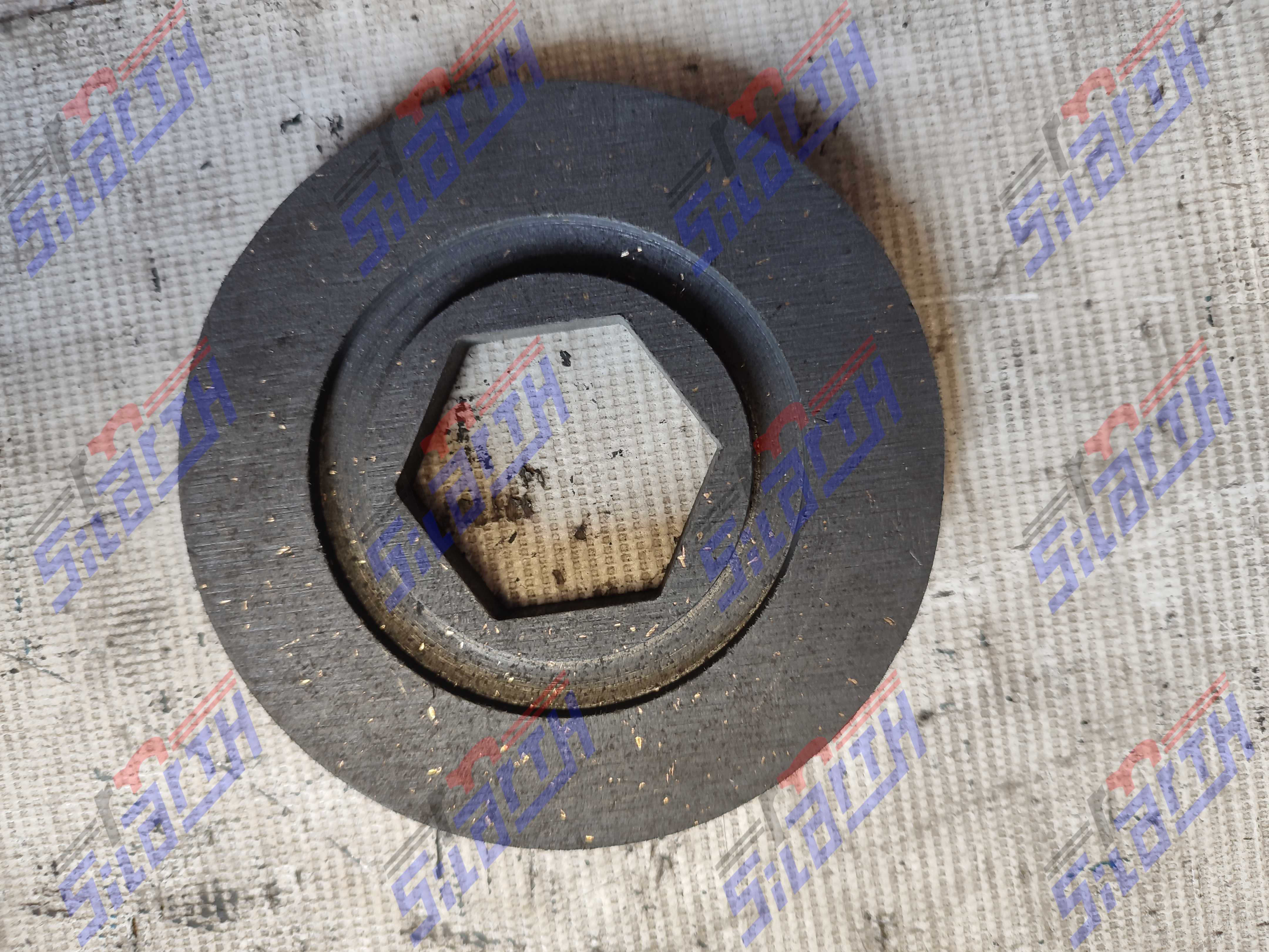 DISCO FRICCIÓN 4" C HEXAGONAL 1.400