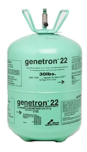 Gas refrigerante R22
13.6kg