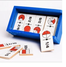 Dominó de Fracciones $201.00
Este dominó permite la comprensión y el aprendizaje divertido de las fracciones. Propicia el desarrollo de:
•Atención y concentración.
•Coordinación viso motora.
•Discriminación y asociación de imágenes.
•Memoria.
•Ubicación espacial.
•Adquisición de conceptos matemáticos.
•Cálculo mental.
•Igualación.
•Concepto de fracción.
Número de Piezas: 28
