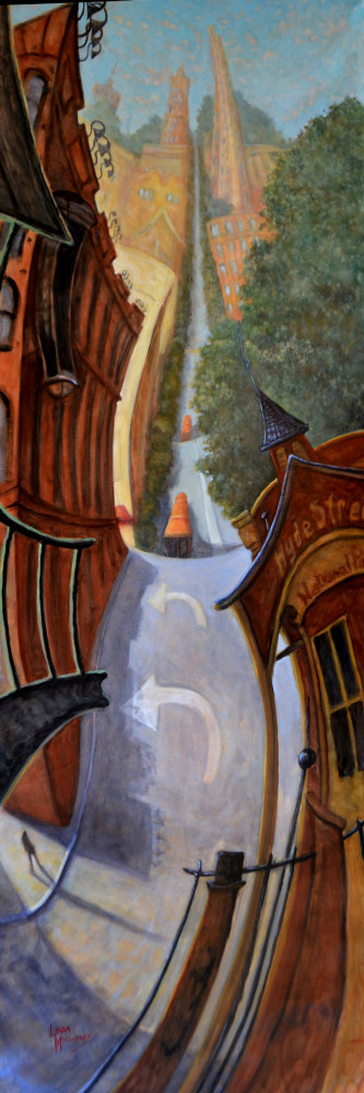 Hyde Street
60X180cm
oil on canvas