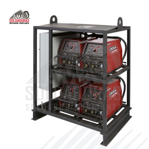 RACK DE 4 SOLDADORAS MULTIOPERADOR INVERTEC® V350-PRO