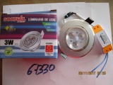 LUMINARIO DE LED 3W CON MOVIMIENTO COLOR PLATA.
CÓDIGO: 67330
MARCA: GOODWILL