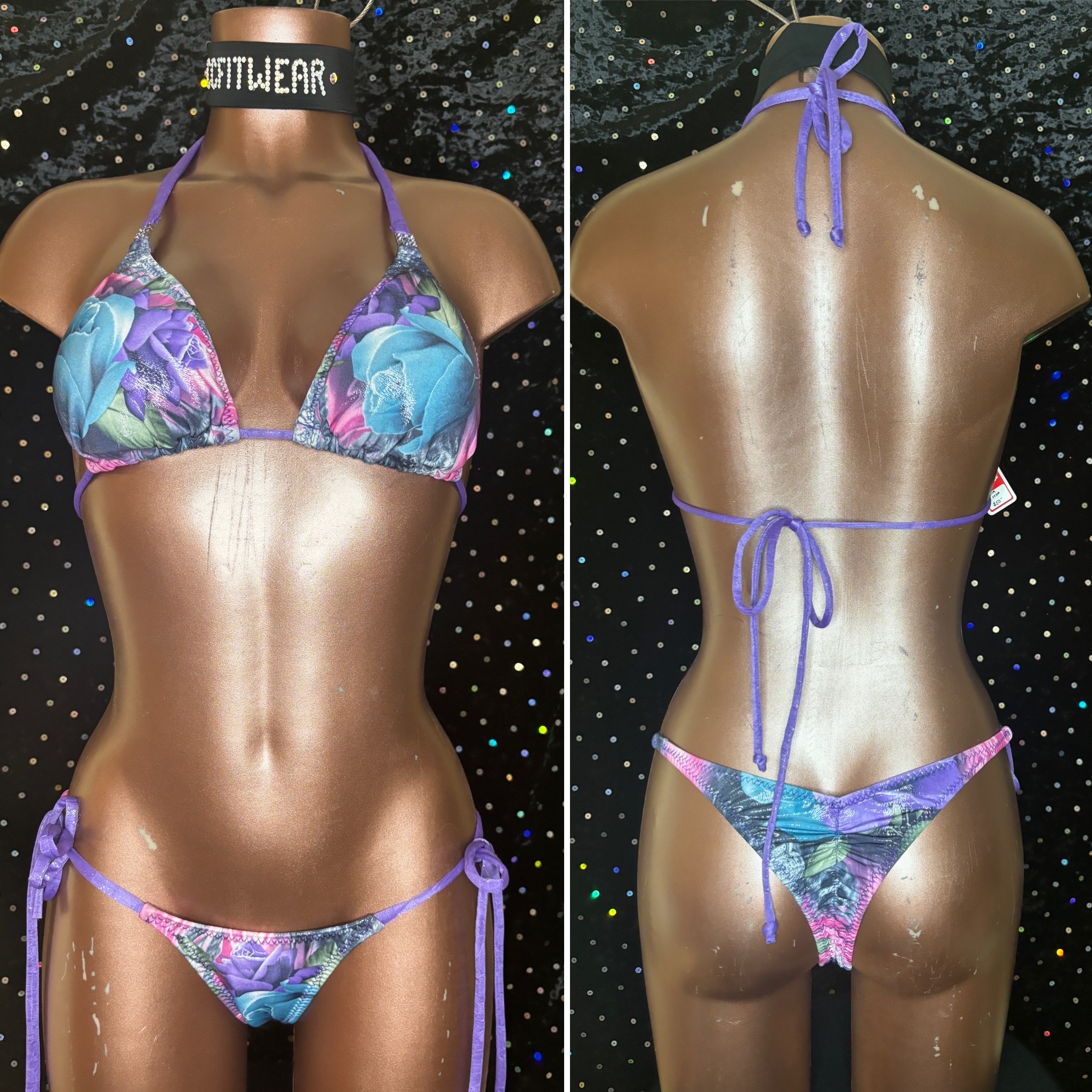 60. C + thin cut top
xsmall front
xxsmall back
floral frost print
$50