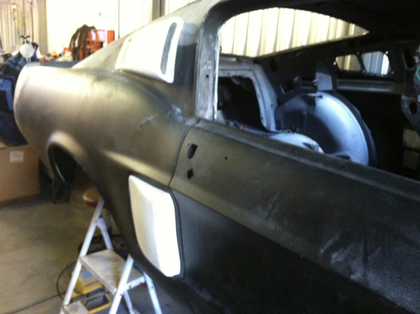 Test fit upper / lower scoops