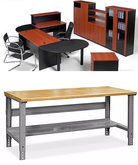 Muebles de oficina, Industriales