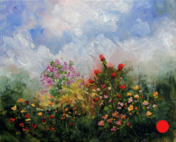Spring Blooms
Oil on canvas
Sold