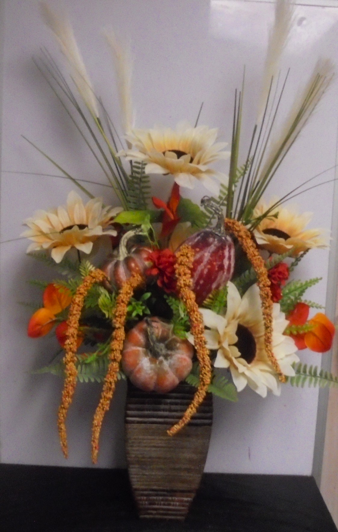 (55)  "Silk" Fall Arrangement
$80.00