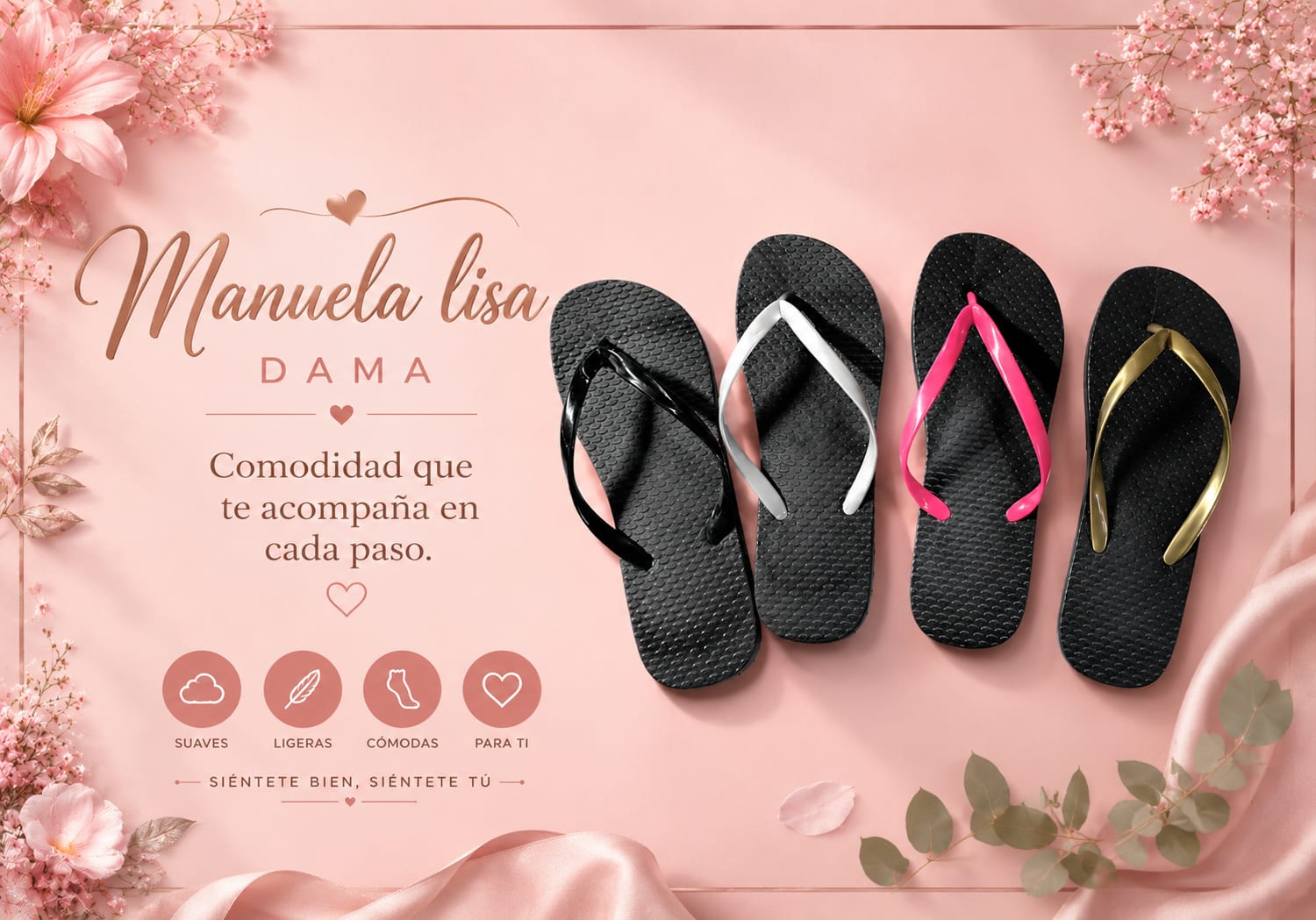 Chanclas grises de goma sobre fondo blanco, calzado casual de verano
