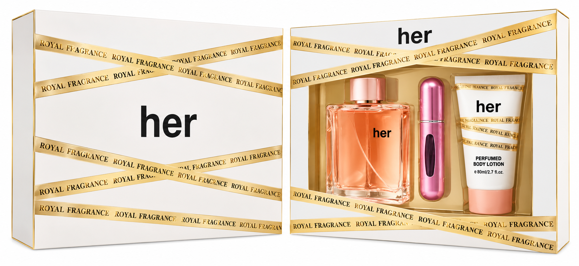 HER 
3PC SET FOR WOMEN
12 SETS/CASE