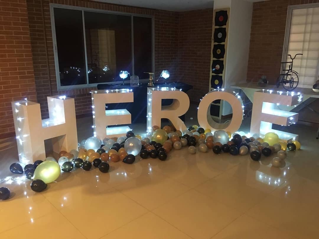 Cada letra en Alquiler
Medidas 80cm de Altura
$35.000